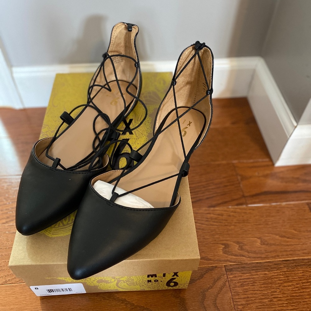 Mix No. 6 Lace Up Flats